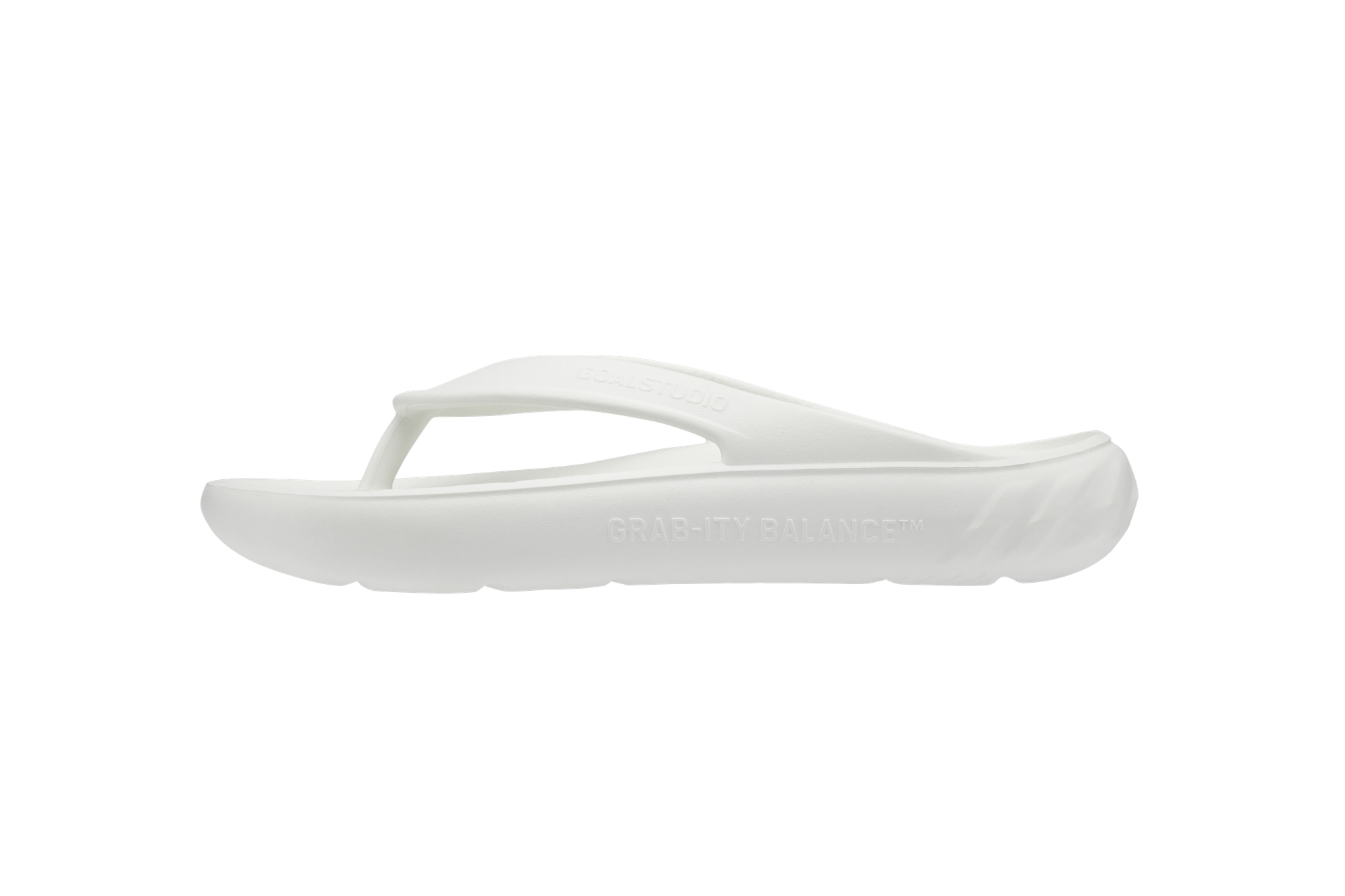 Grab-Ity Balance® Basic Flip-flop: WHITE