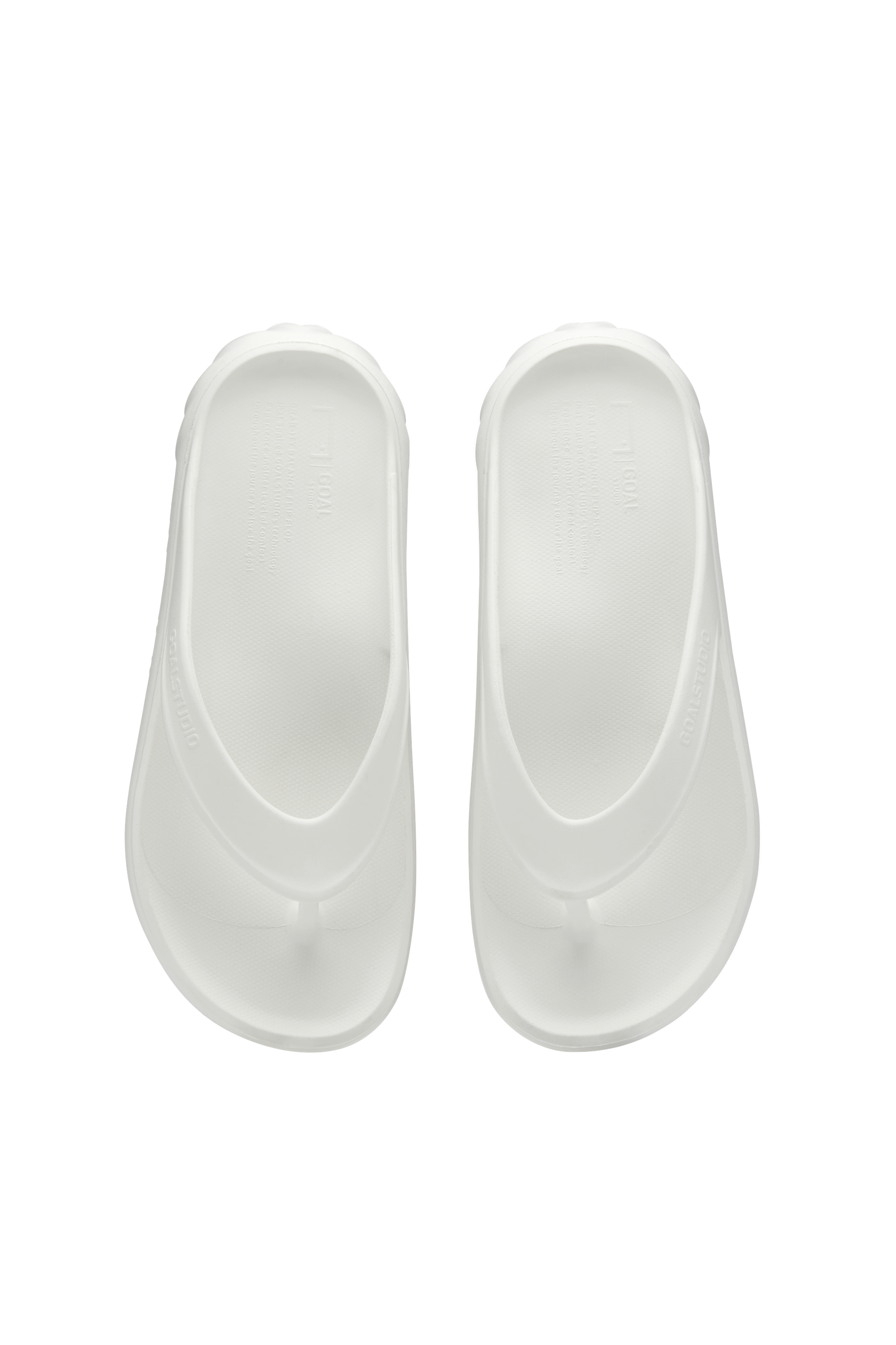 Grab-Ity Balance® Basic Flip-flop: WHITE
