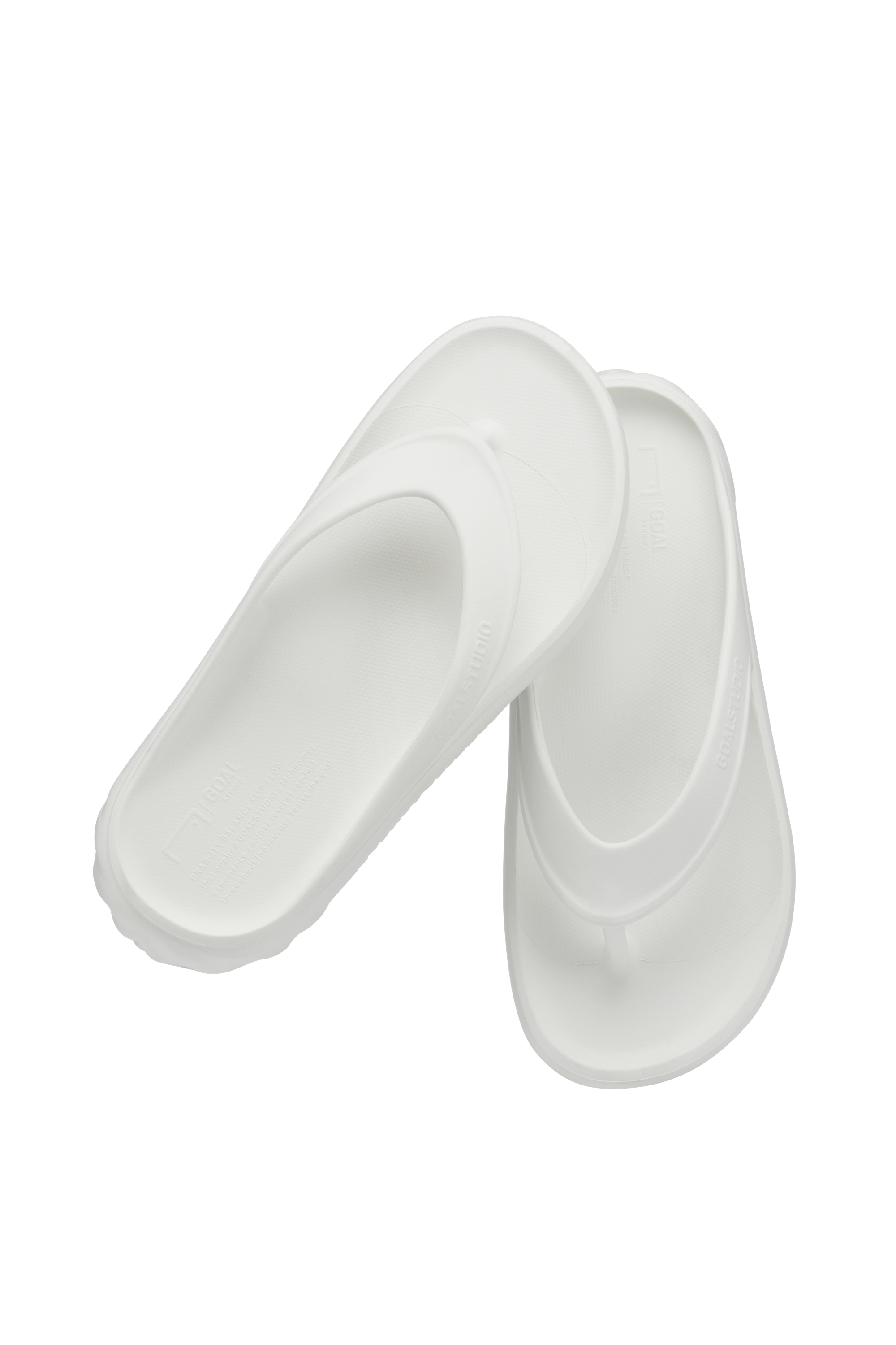 Grab-Ity Balance® Basic Flip-flop: WHITE