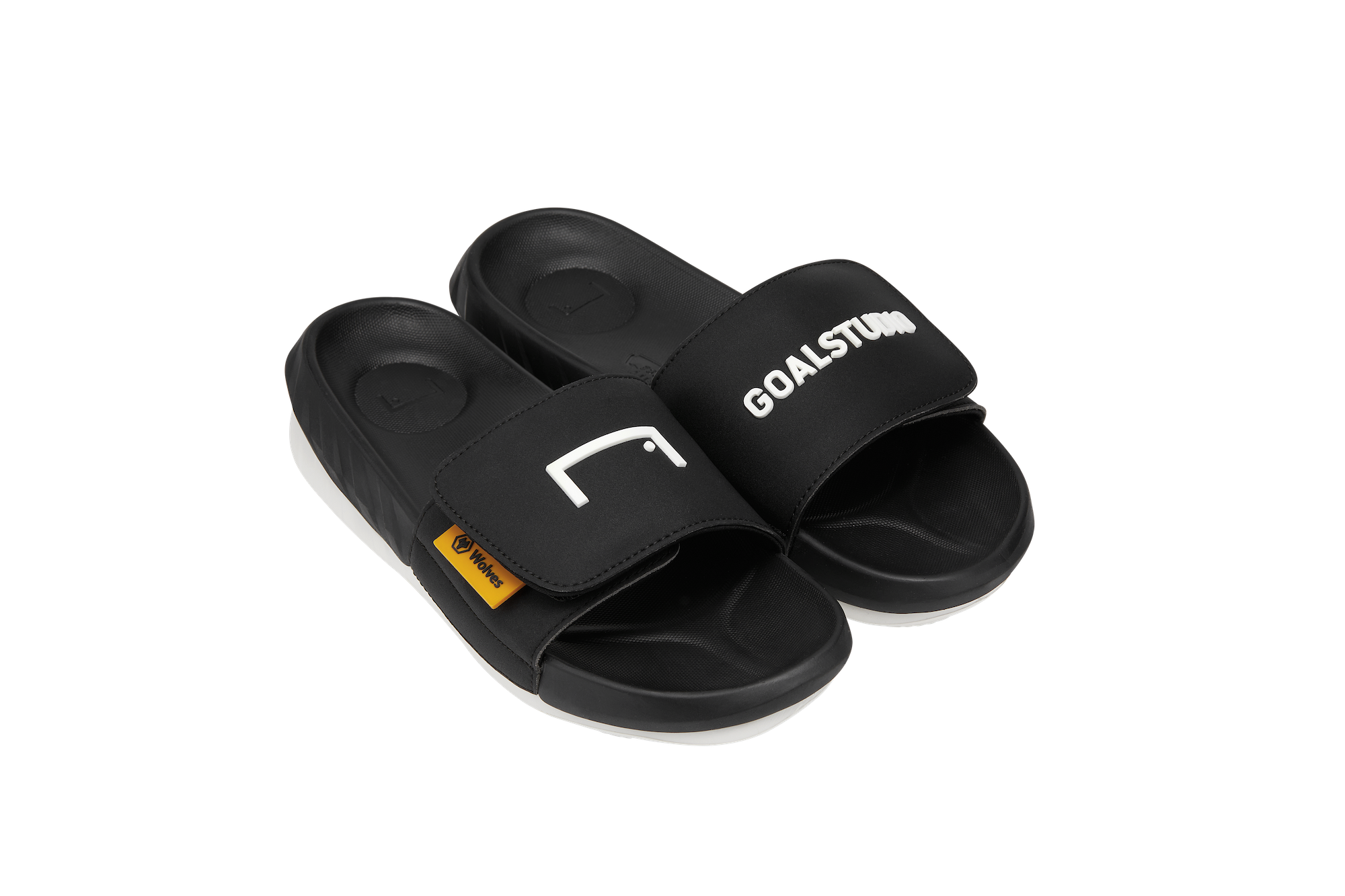 Grab-Ity Balance® Pro Slide - Black/Yellow Wolverhampton Collab Limited Release